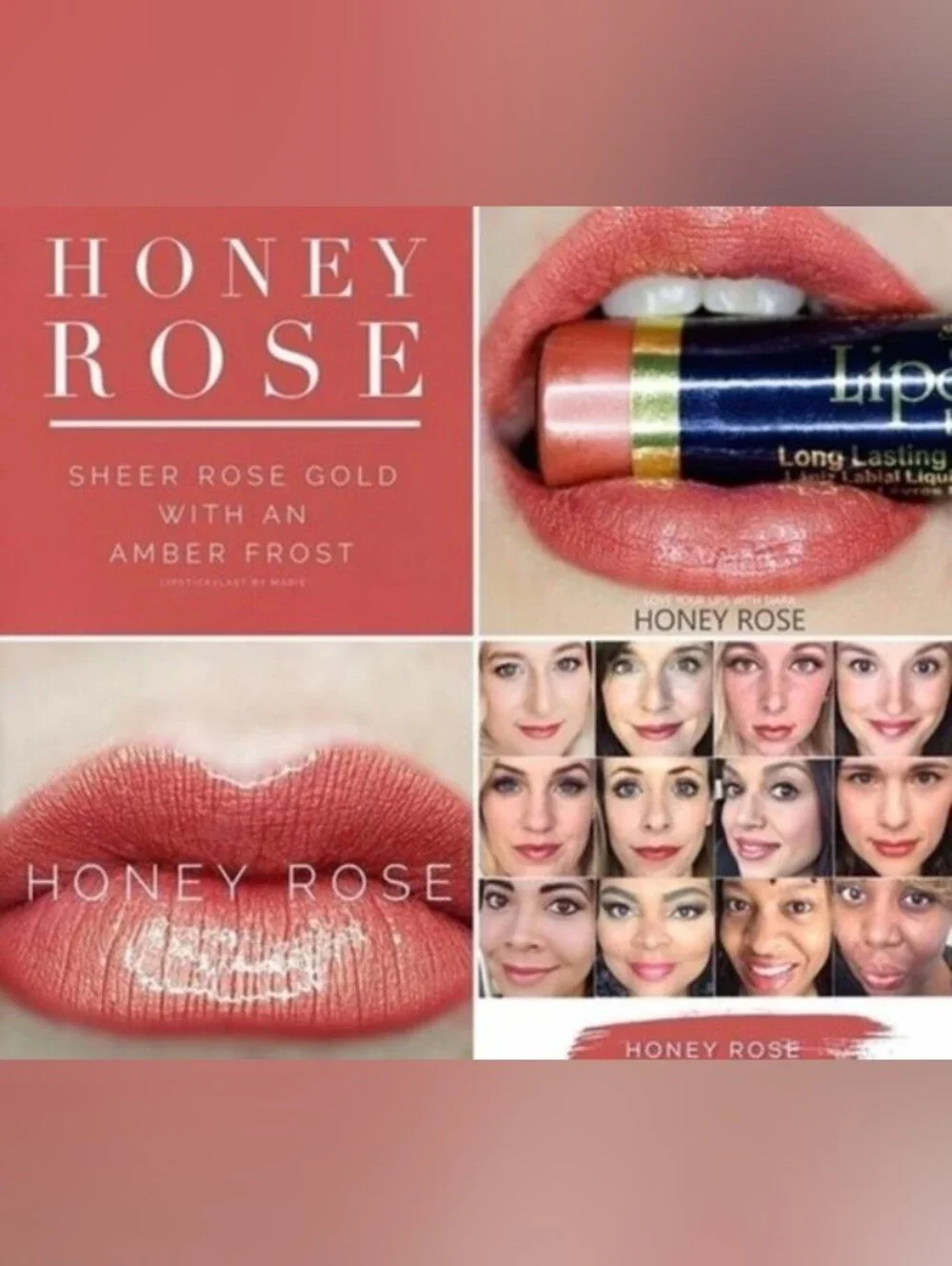 LipSense 2&sheer rose